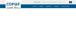 Desktop Screenshot of cdpsf.com